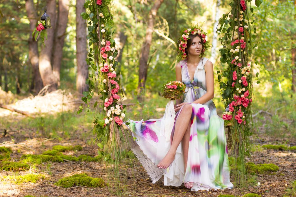 Floral Wedding Dresses for a Spring Ceremony