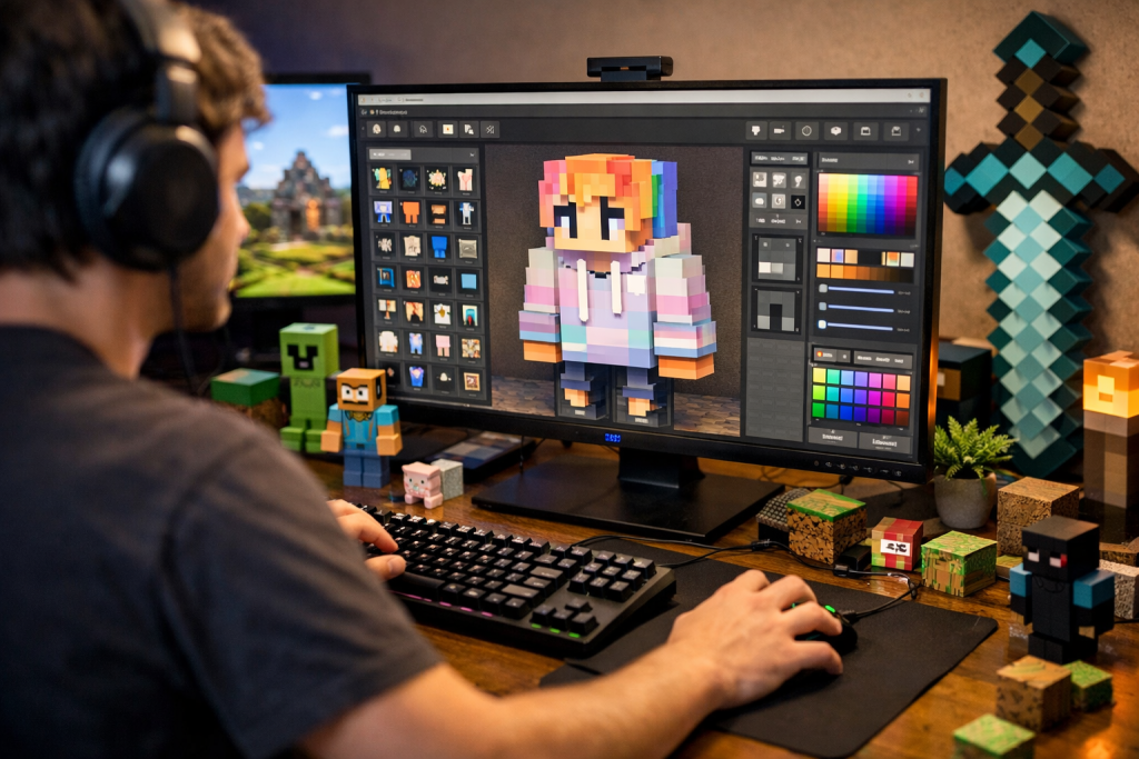 Minecraft Skins and Customization as a Form of Self Expression
